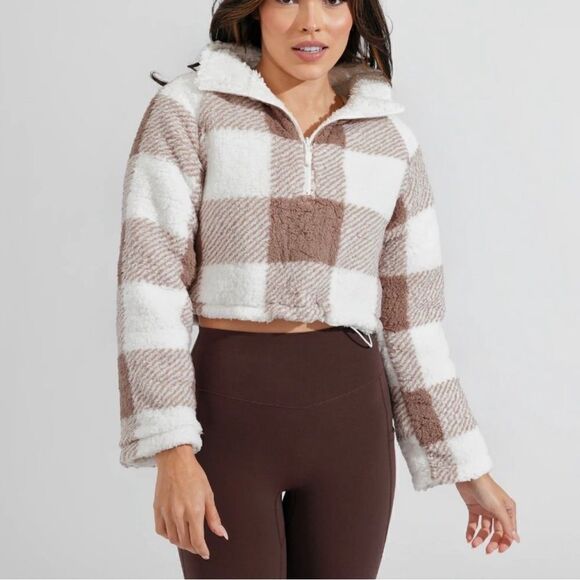 Buffbunny Cropped Fleece Size L - Picture 1 of 11